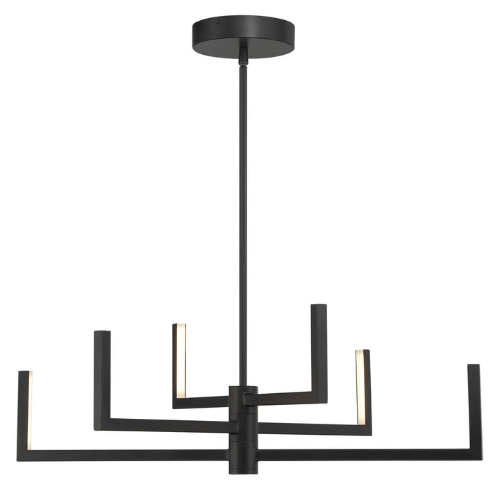 George Kovacs - P1476-66A-L - LED Chandelier - Arrticular - Coal