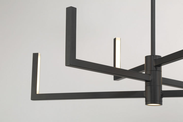 George Kovacs - P1476-66A-L - LED Chandelier - Arrticular - Coal