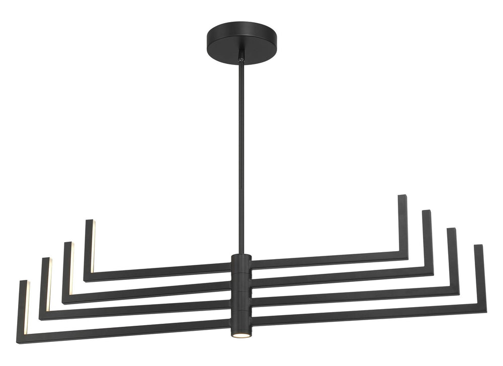 George Kovacs - P1478-66A-L - LED Chandelier - Articular - Coal