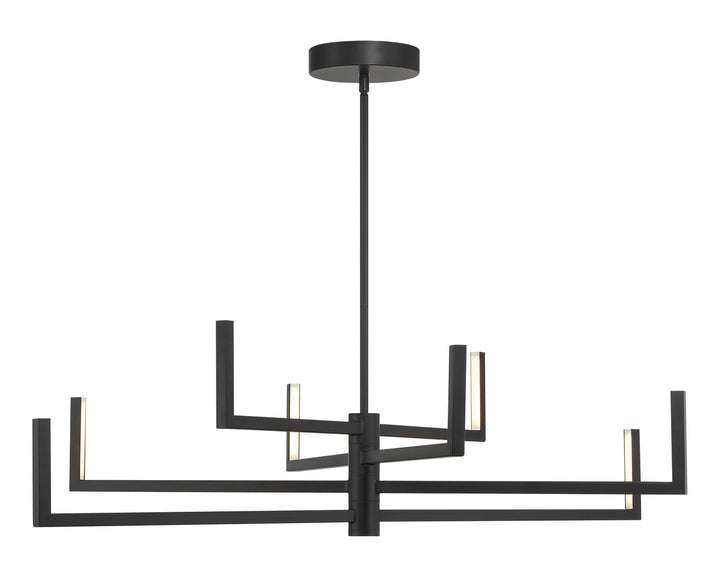 George Kovacs - P1478-66A-L - LED Chandelier - Articular - Coal