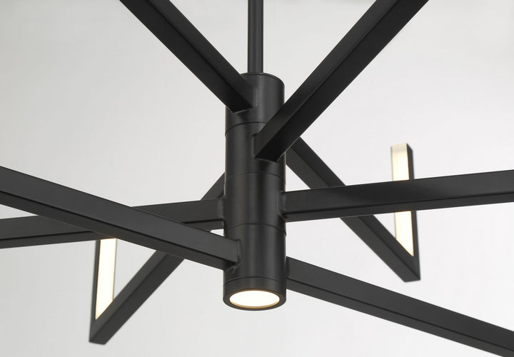 George Kovacs - P1478-66A-L - LED Chandelier - Articular - Coal