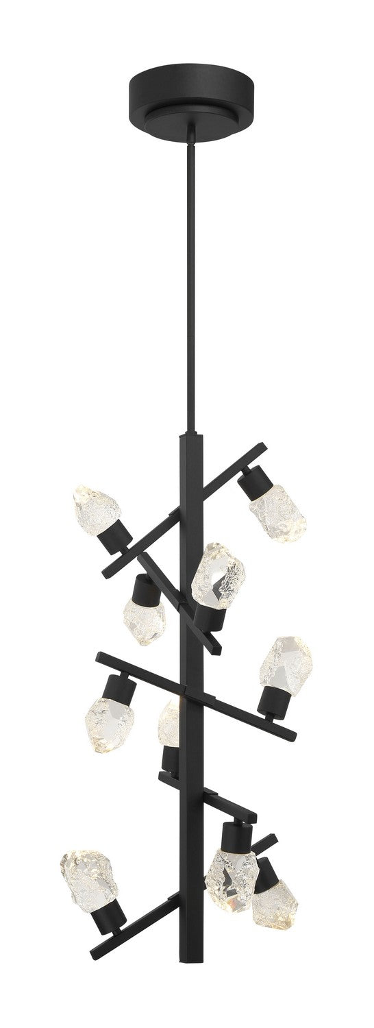 George Kovacs - P1536-066-L - LED Foyer Pendant - Kosmyc - Sand Coal