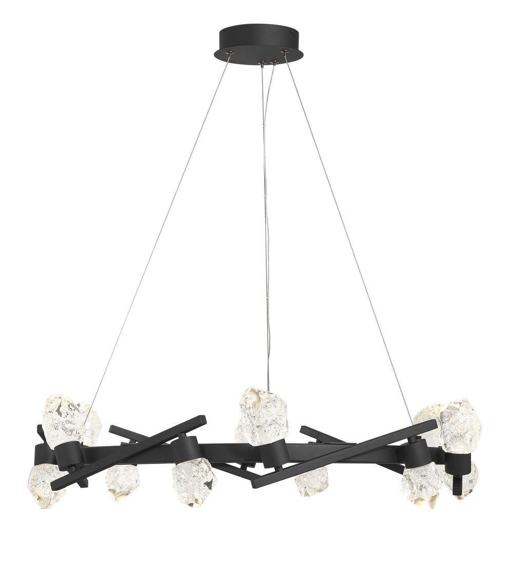 George Kovacs - P1537-066-L - LED Chandelier - Kosmyc - Sand Coal