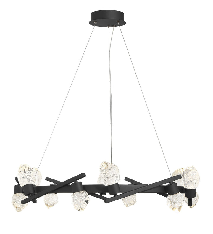 George Kovacs - P1537-066-L - LED Chandelier - Kosmyc - Sand Coal