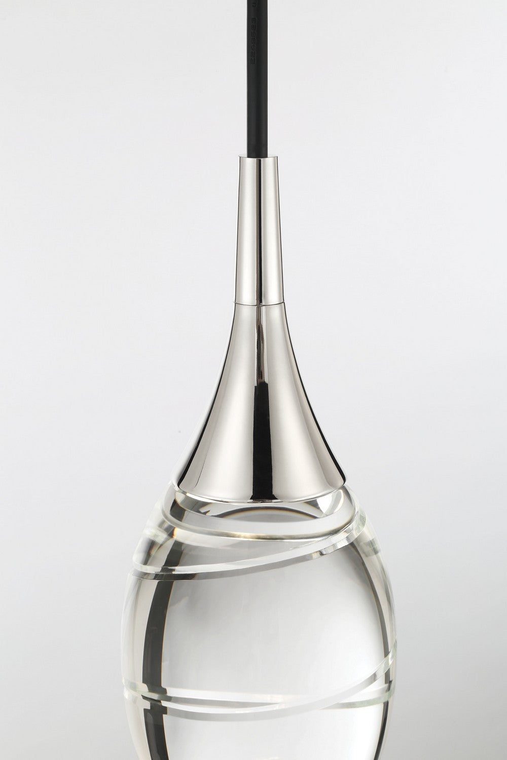 George Kovacs - P5592-613-L - LED Mini Pendant - Hail - Polished Nickel