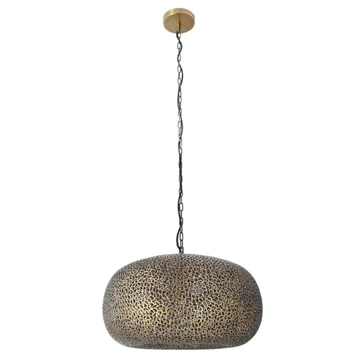 Metropolitan - N1503-752 - Three Light Pendant - Moradabad - Gilded Brass