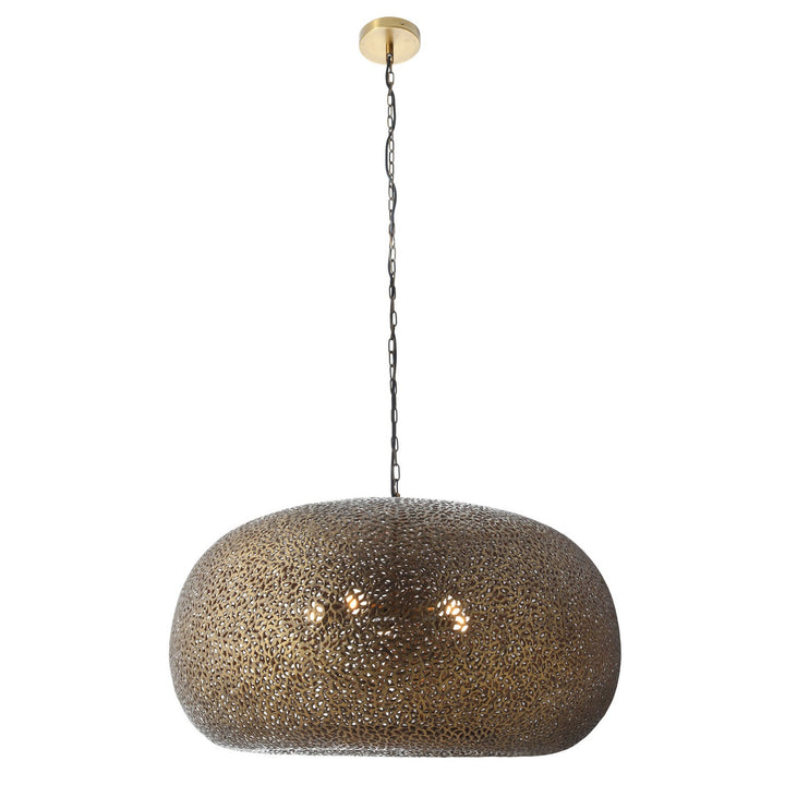 Metropolitan - N1504-752 - Five Light Pendant - Moradabad - Gilded Brass