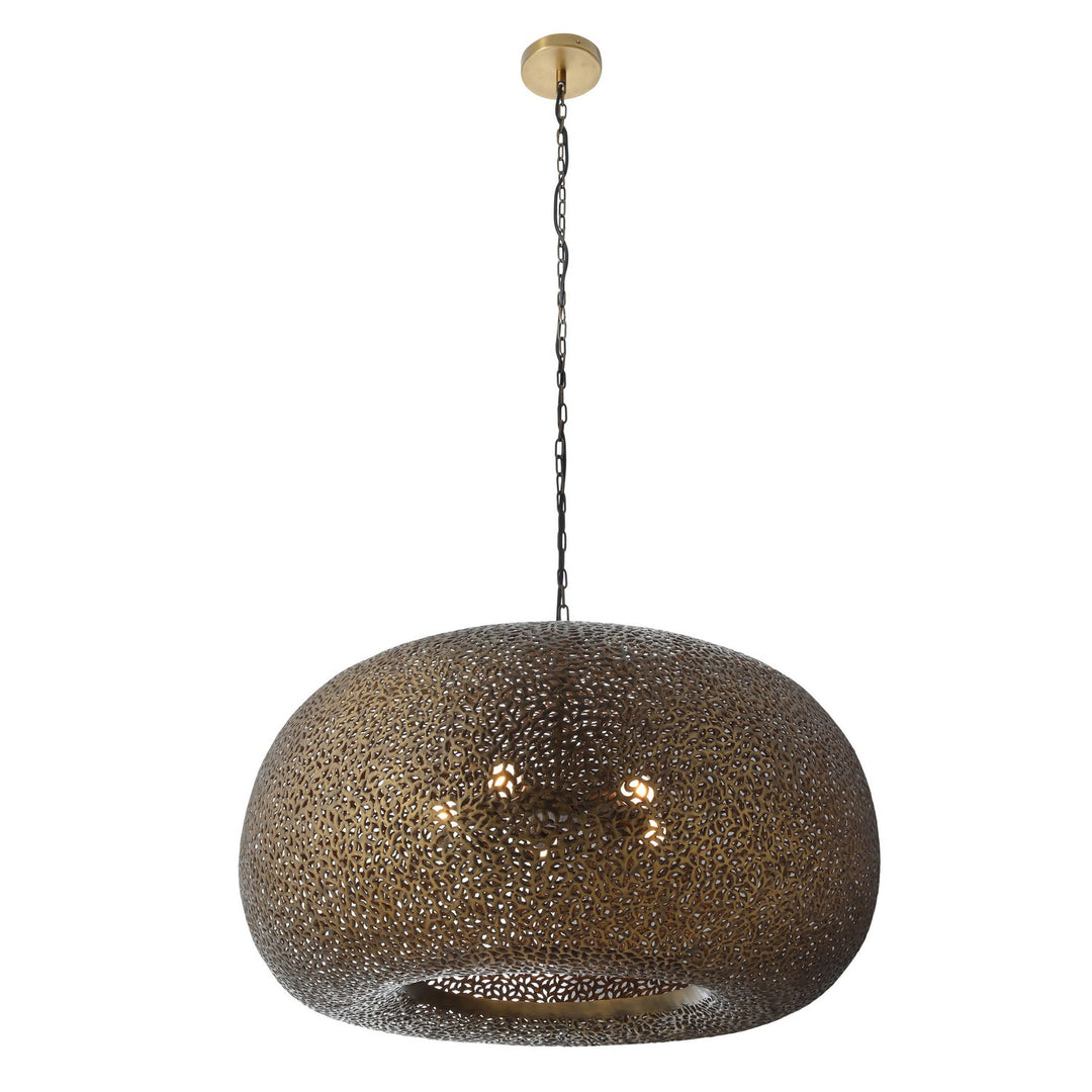 Metropolitan - N1504-752 - Five Light Pendant - Moradabad - Gilded Brass