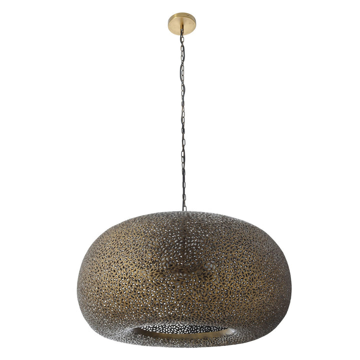 Metropolitan - N1504-752 - Five Light Pendant - Moradabad - Gilded Brass