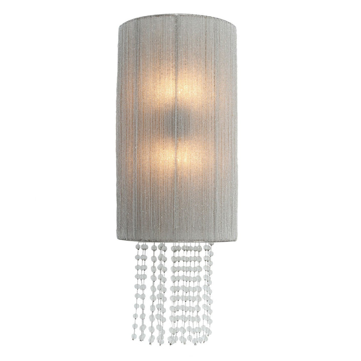Metropolitan - N1511-613 - Two Light Wall Sconce - Crystal Reign - Polished Nickel
