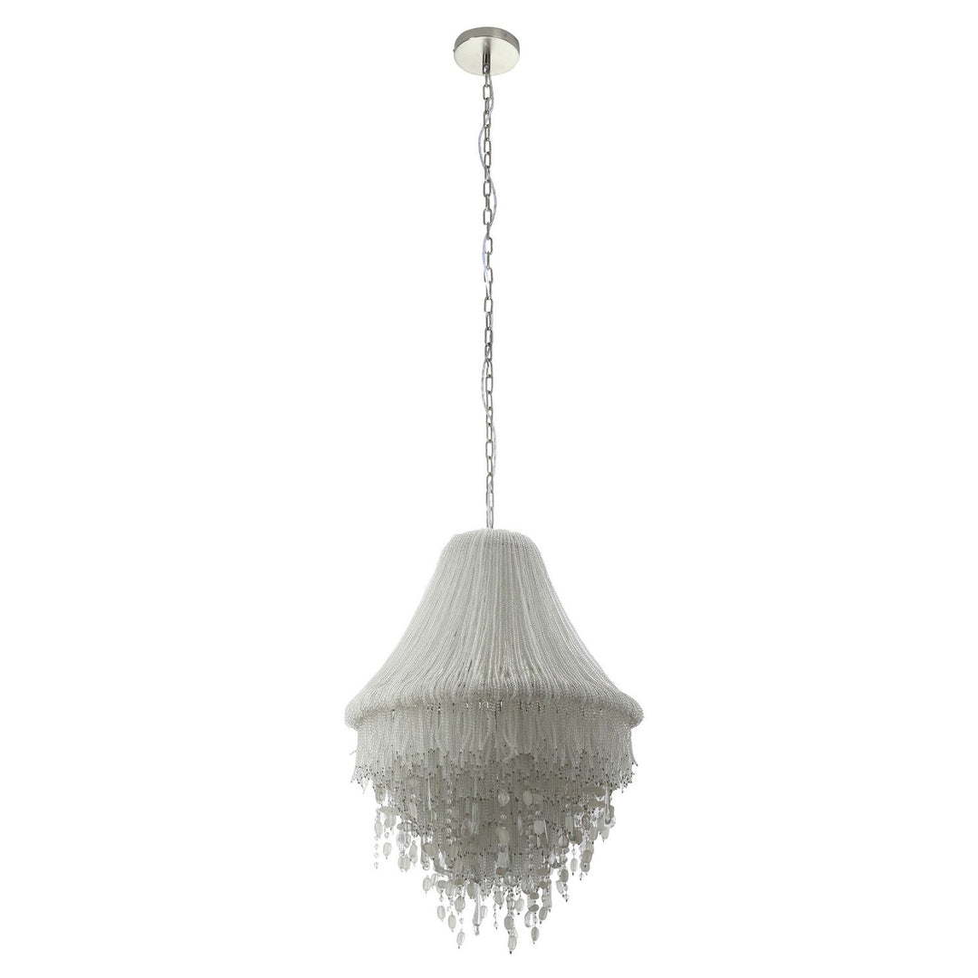 Metropolitan - N1513-613 - Three Light Flush Mount - Crystal Reign - Polished Nickel