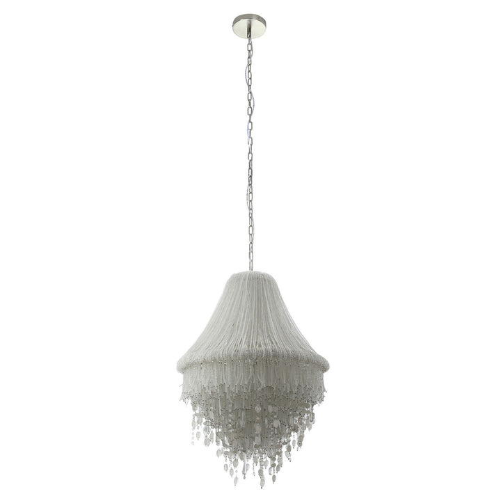 Metropolitan - N1513-613 - Three Light Flush Mount - Crystal Reign - Polished Nickel