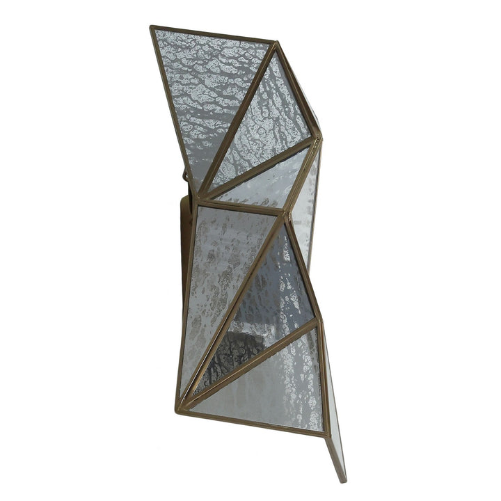 Metropolitan - N1692-863 - Two Light Wall Sconce - Geo-Gem - Artisan Brass