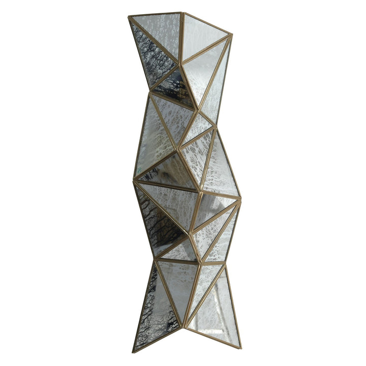 Metropolitan - N1694-863 - Four Light Wall Sconce - Geo-Gem - Artisan Brass