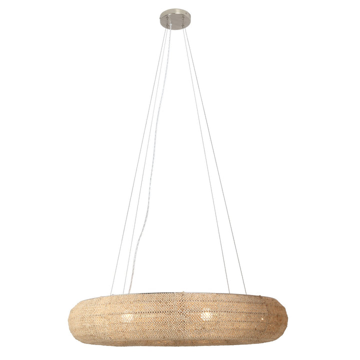 Metropolitan - N1727-84 - Eight Light Chandelier - Copra - Brushed Nickel