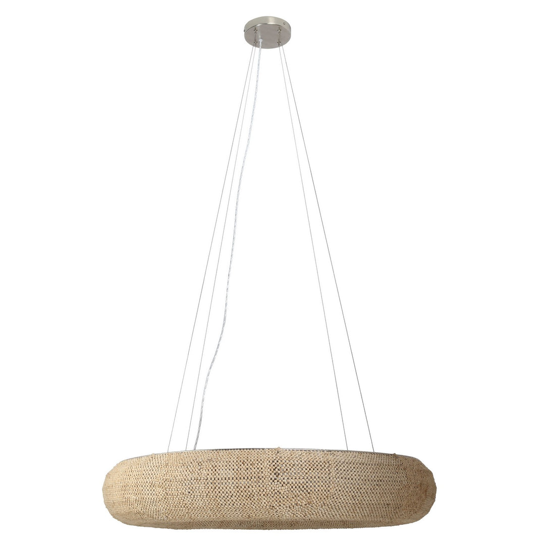 Metropolitan - N1727-84 - Eight Light Chandelier - Copra - Brushed Nickel