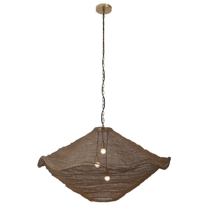 Metropolitan - N1763-752 - Three Light Pendant - Marseille - Gilded Brass