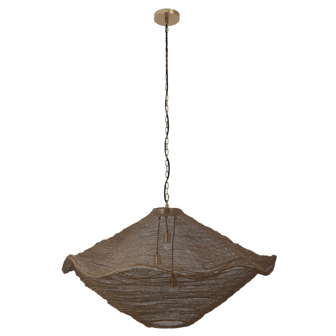 Metropolitan - N1763-752 - Three Light Pendant - Marseille - Gilded Brass