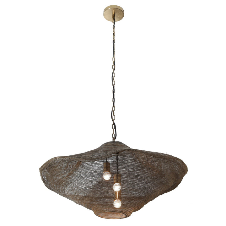 Metropolitan - N1764-752 - Three Light Pendant - Marseille - Gilded Brass