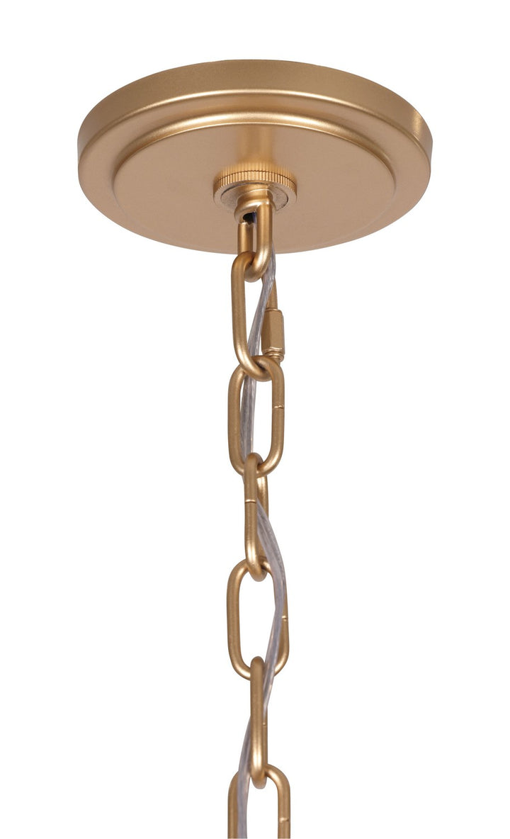 Metropolitan - N1865-760 - Ten Light Pendant - Niu - Fawn Gold