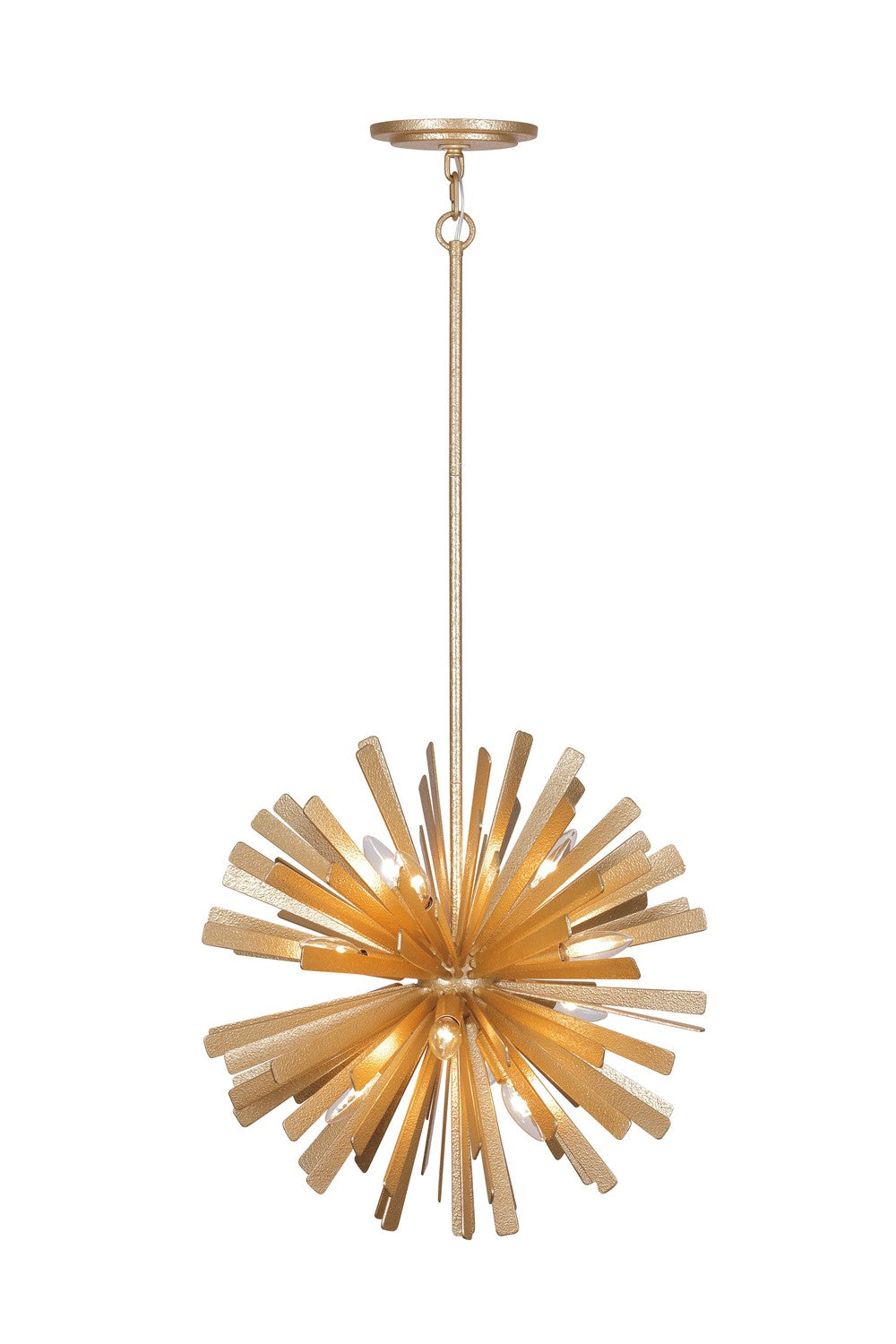Metropolitan - N1905-785 - 12 Light Pendant - Confluence - Piastra Gold