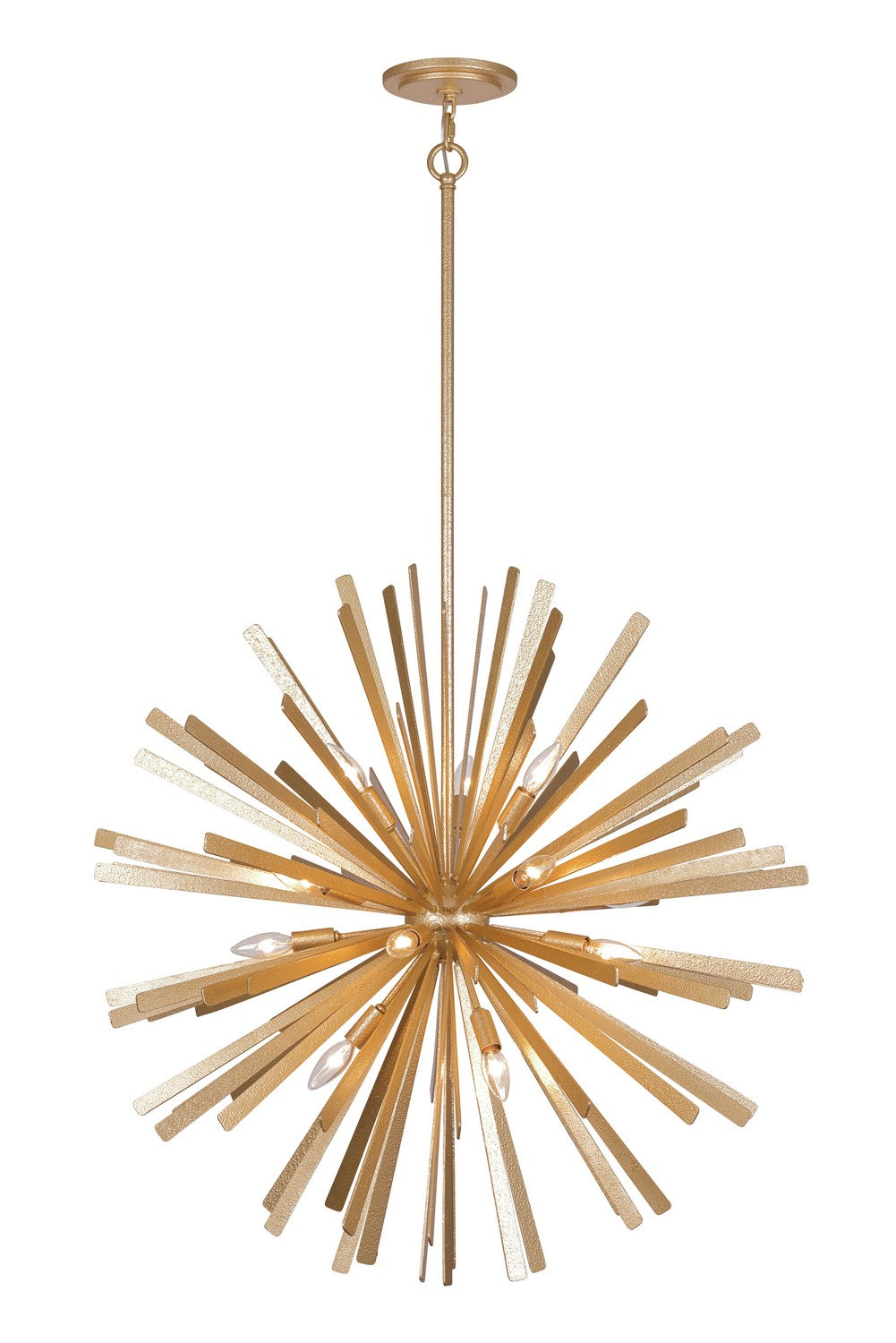 Metropolitan - N1908-785 - 16 Light Pendant - Confluence - Piastra Gold