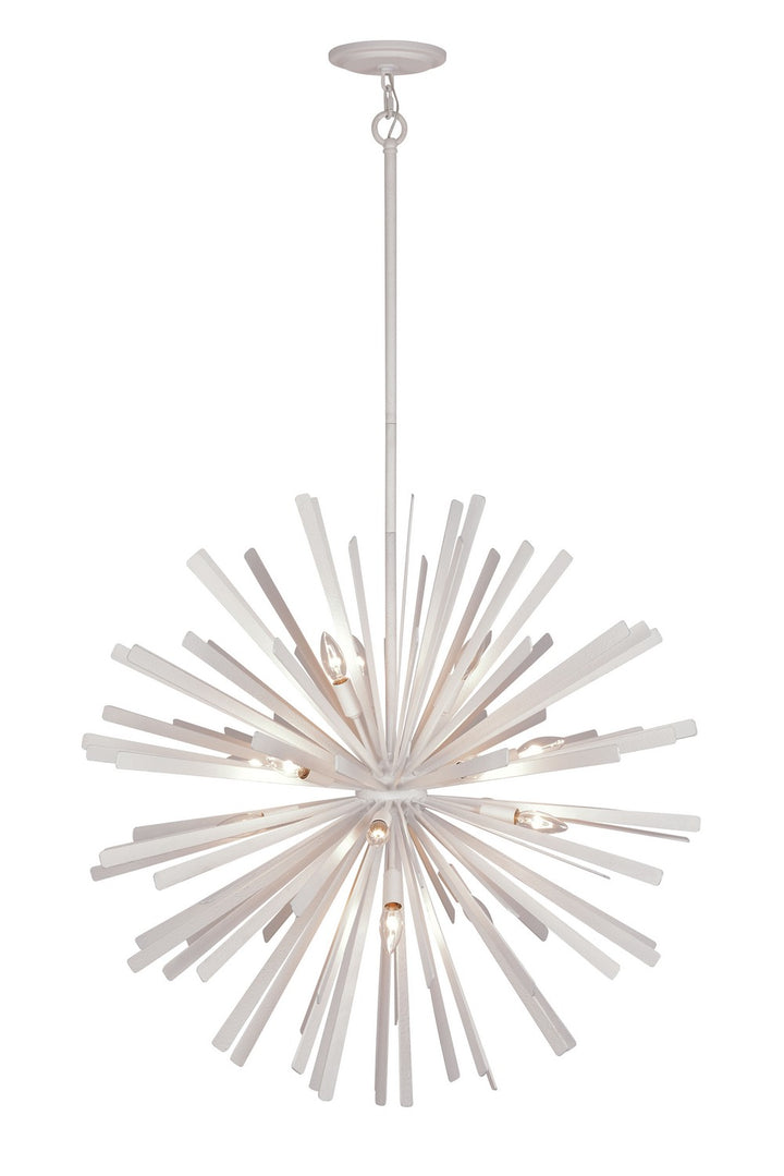 Metropolitan - N1908-792 - 16 Light Pendant - Confluence - Piastra White