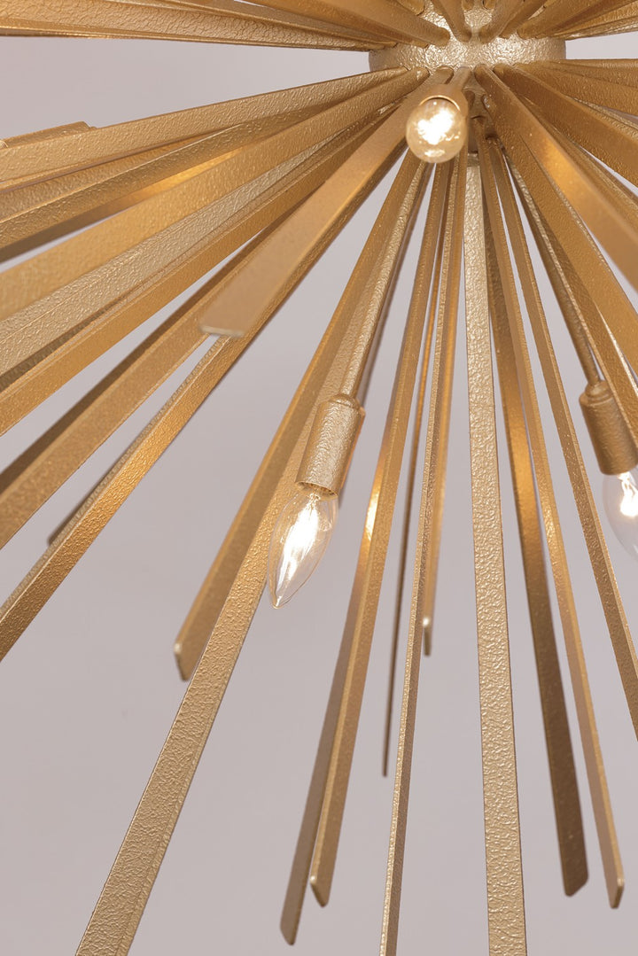 Metropolitan - N1909-785 - 20 Light Pendant - Confluence - Piastra Gold