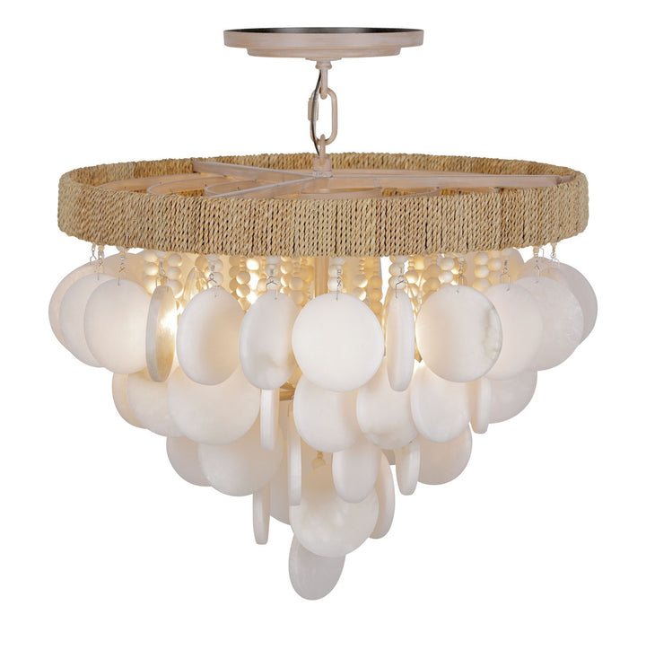 Metropolitan - N1914-759 - Four Light Semi Flush Mount - Aurelia'S Cove - Autumn White
