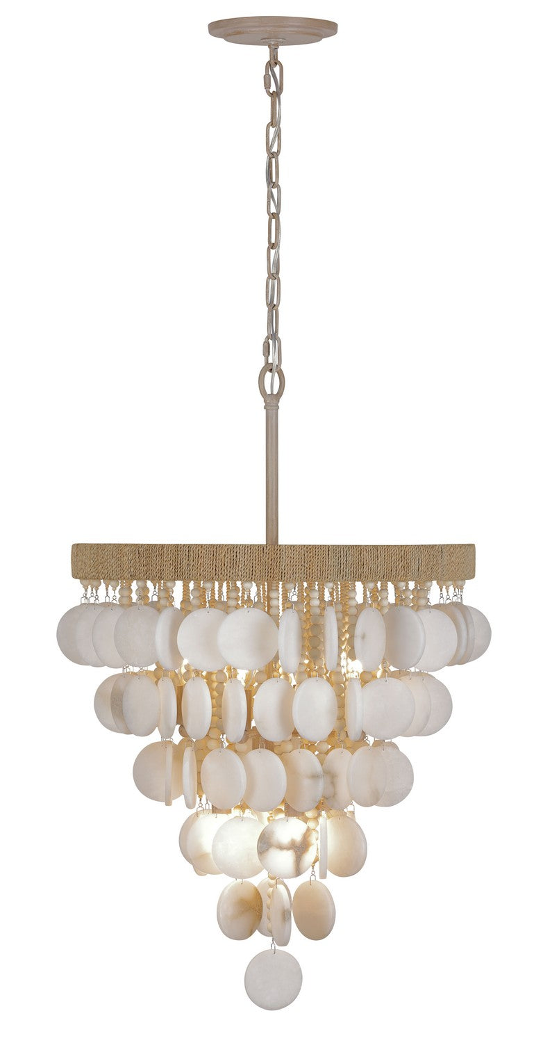 Metropolitan - N1917-759 - Eight Light Pendant - Aurelia'S Cove - Autumn White
