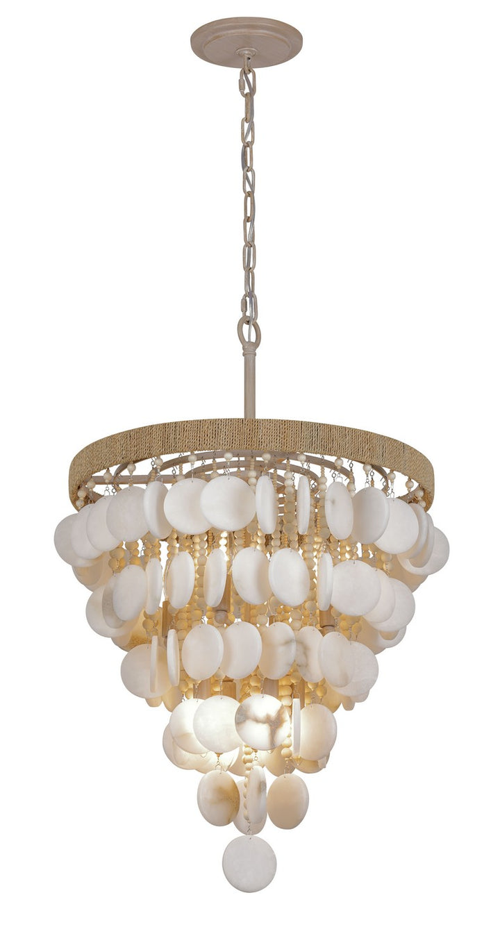 Metropolitan - N1917-759 - Eight Light Pendant - Aurelia'S Cove - Autumn White