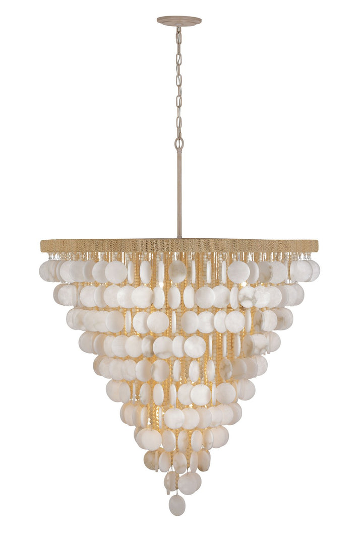 Metropolitan - N1919-759 - 15 Light Pendant - Aurelia'S Cove - Autumn White