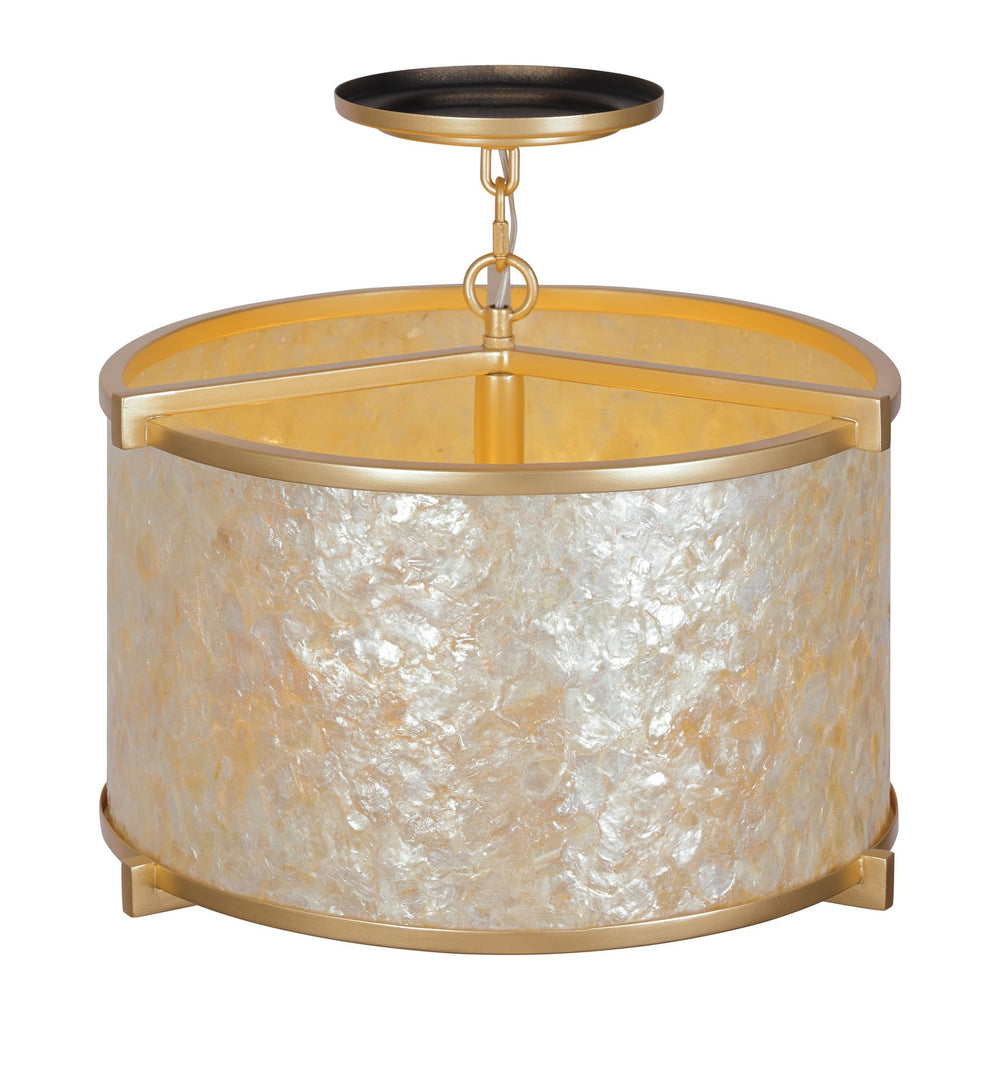 Metropolitan - N1934-760 - Four Light Semi Flush Mount - Sommers Bend - Fawn Gold