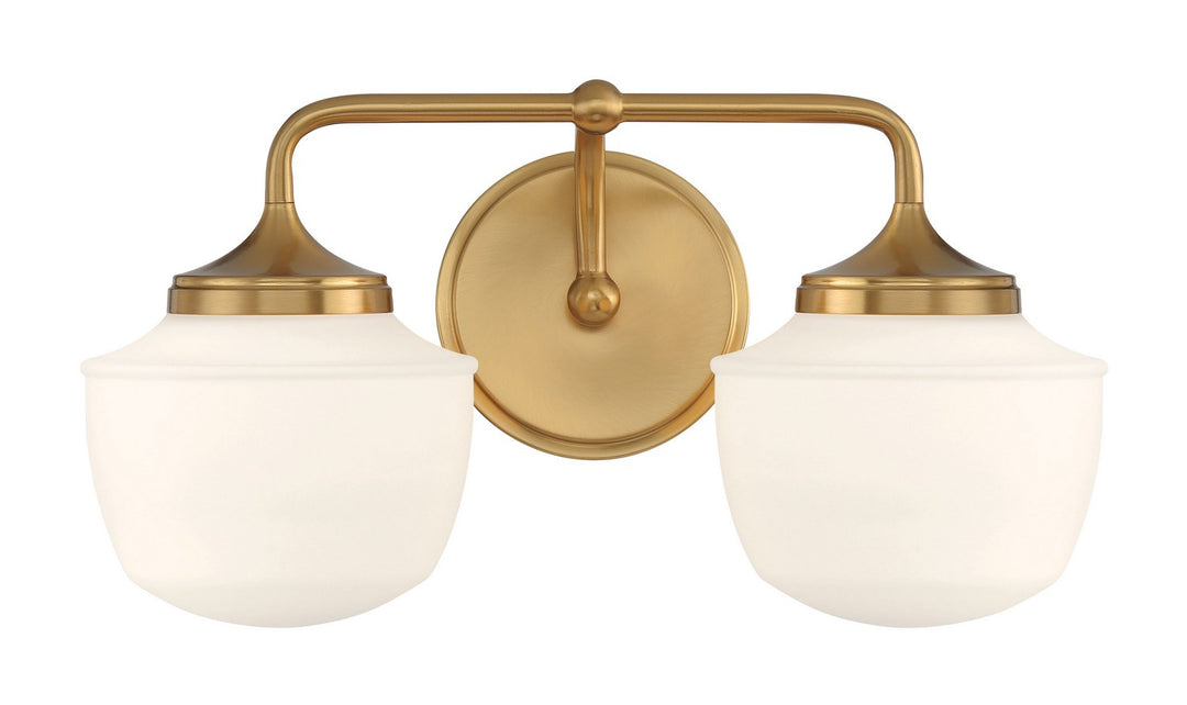 Minka-Lavery - 2572-575 - Two Light Bath Vanity - Cornwell - Aged Brass