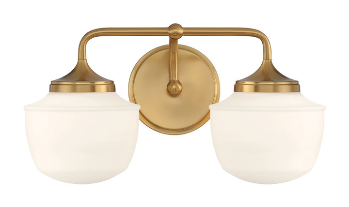 Minka-Lavery - 2572-575 - Two Light Bath Vanity - Cornwell - Aged Brass