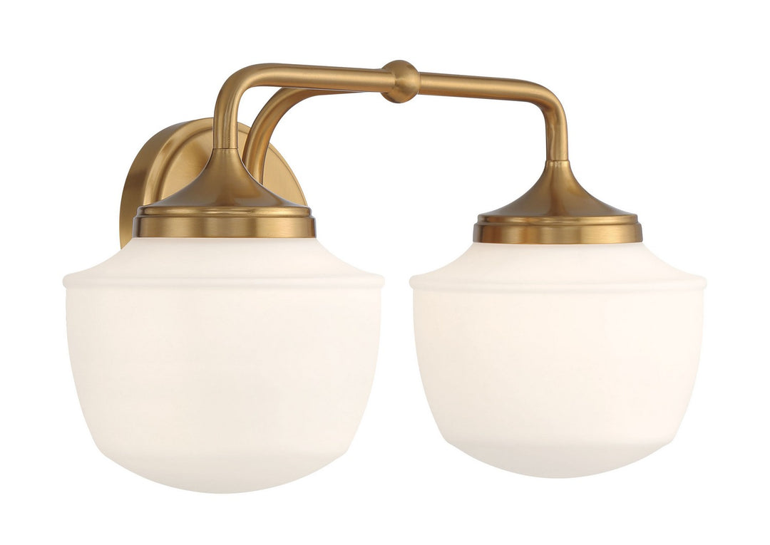 Minka-Lavery - 2572-575 - Two Light Bath Vanity - Cornwell - Aged Brass