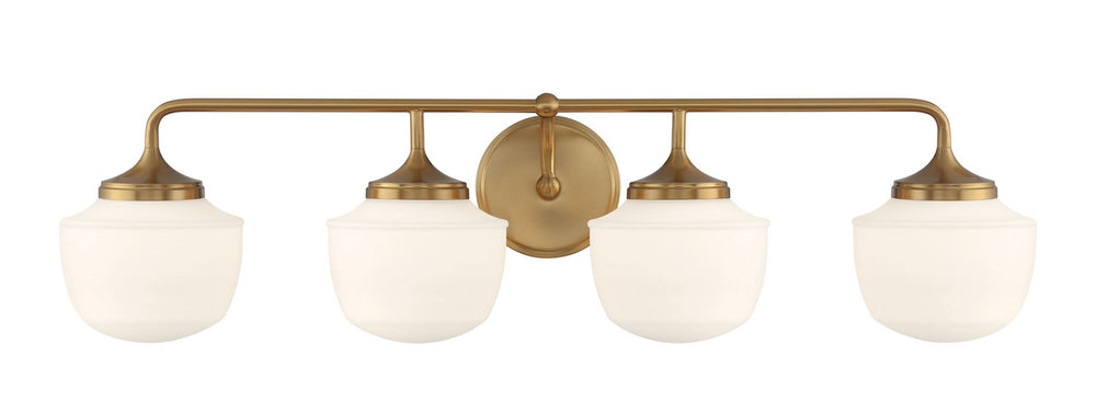 Minka-Lavery - 2574-575 - Four Light Bath Vanity - Cornwell - Antique Noble Brass