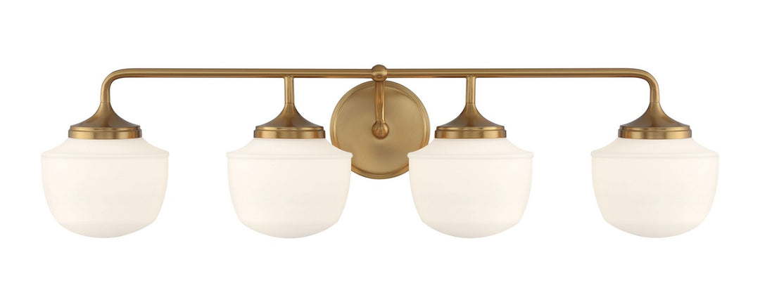 Minka-Lavery - 2574-575 - Four Light Bath Vanity - Cornwell - Antique Noble Brass