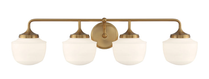 Minka-Lavery - 2574-575 - Four Light Bath Vanity - Cornwell - Antique Noble Brass