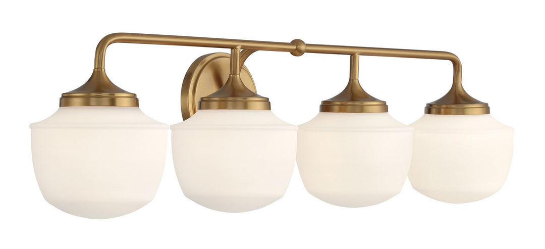 Minka-Lavery - 2574-575 - Four Light Bath Vanity - Cornwell - Antique Noble Brass