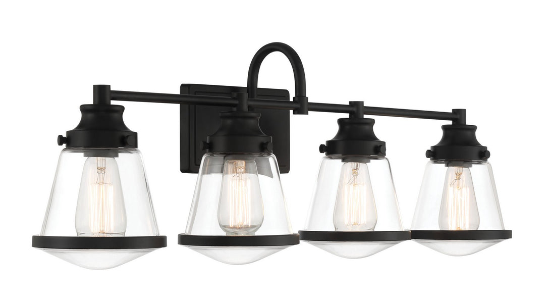 Minka-Lavery - 2584-66A - Four Light Bath Vanity - Mannsdale - Coal