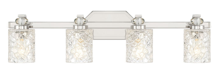 Minka-Lavery - 2614-77 - Four Light Bath Vanity - Crystal Kay - Chrome