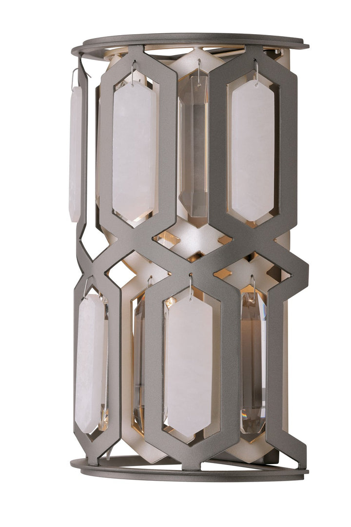 Minka-Lavery - 3581-795 - One Light Wall Sconce - Hexly - Bronze & Sultry Silver