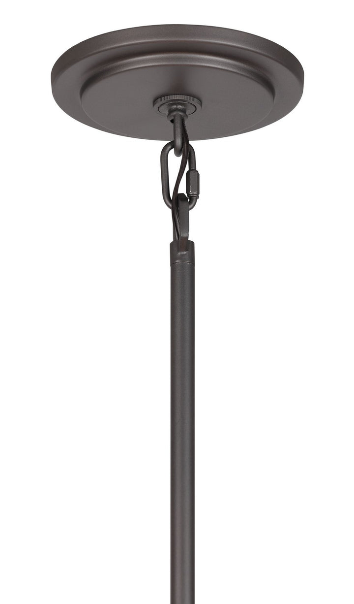 Minka-Lavery - 3586-795 - Nine Light Foyer Pendant - Hexly - Bronze & Sultry Sliver