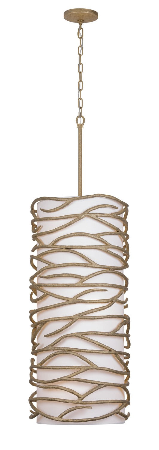 Minka-Lavery - 3716-788 - Nine Light Foyer Pendant - Branch Reality - Ashen Gold