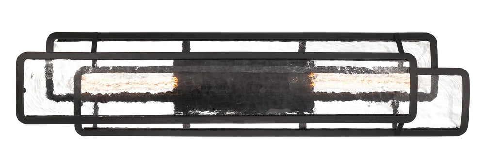 Minka-Lavery - 5264-66A - Four Light Bath Vanity - Bella Collina - Coal