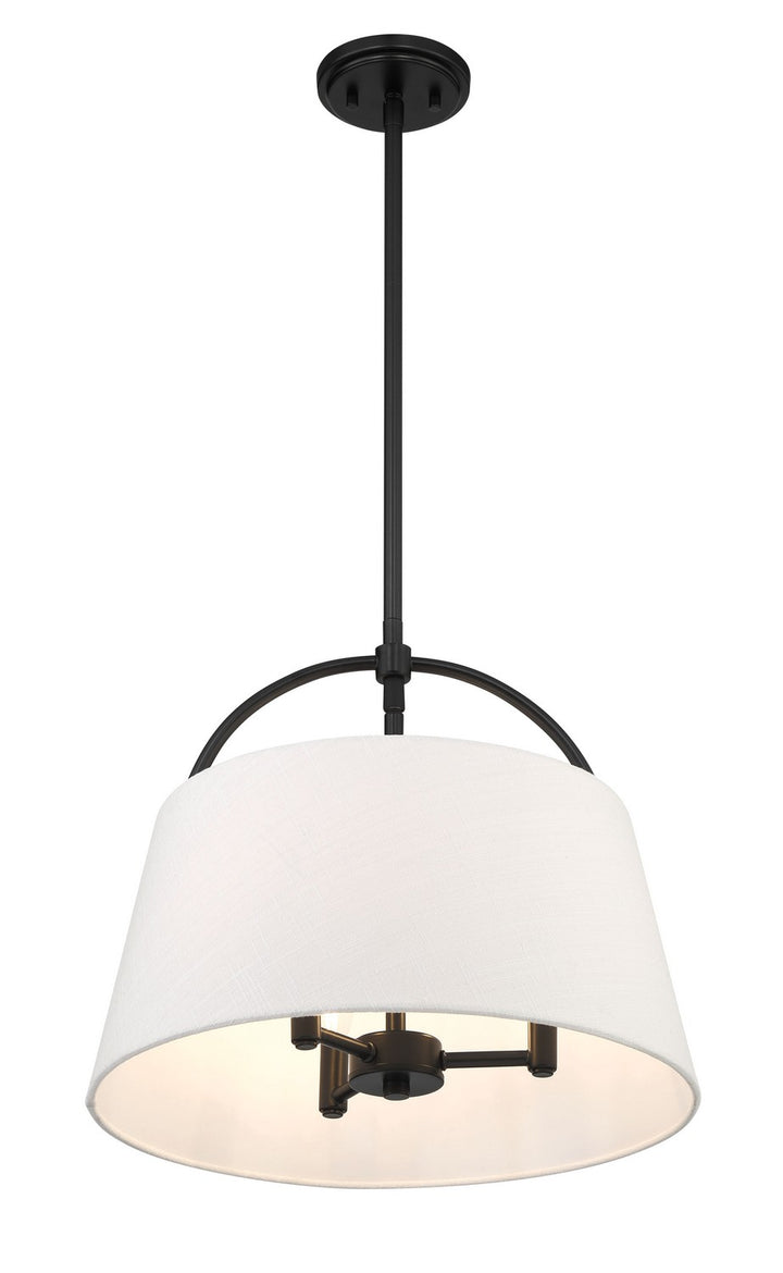 Minka-Lavery - 5395-66A - Three Light Island Pendant - Headington - Coal
