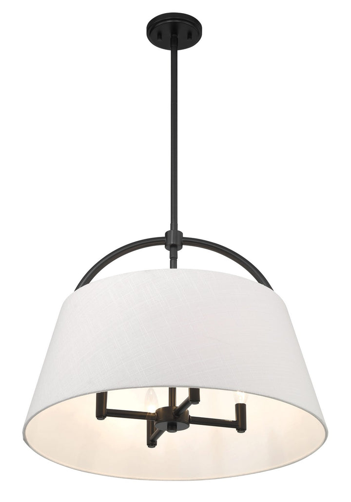 Minka-Lavery - 5396-66A - Four Light Island Pendant - Headington - Coal