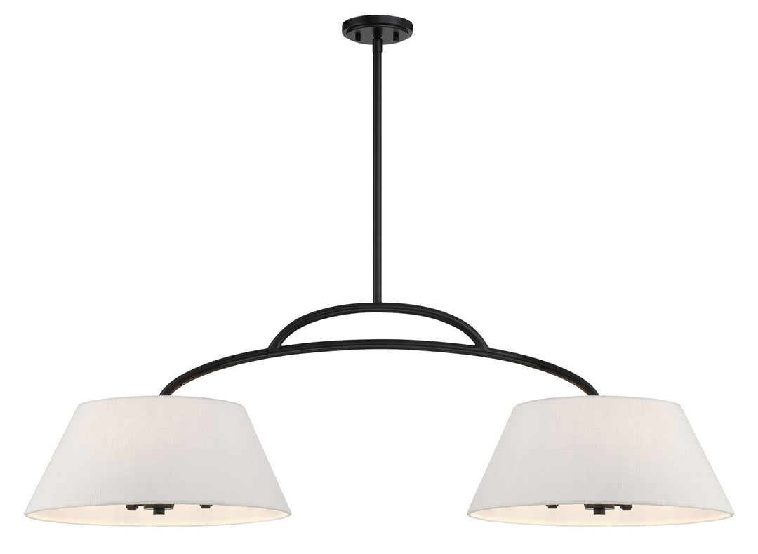 Minka-Lavery - 5398-66A - Six Light Island Pendant - Headington - Coal