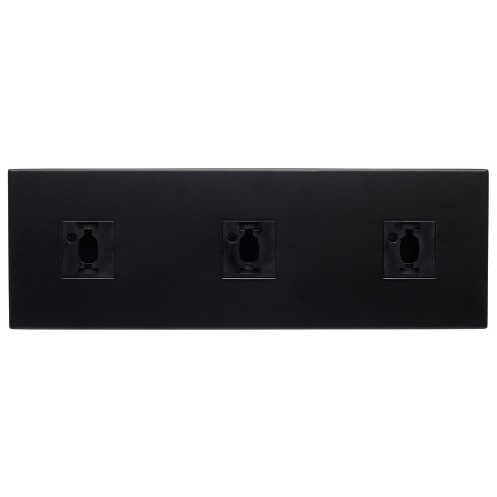Nuvo Canada - TP253 - Triple Monopoint Adapter - Black